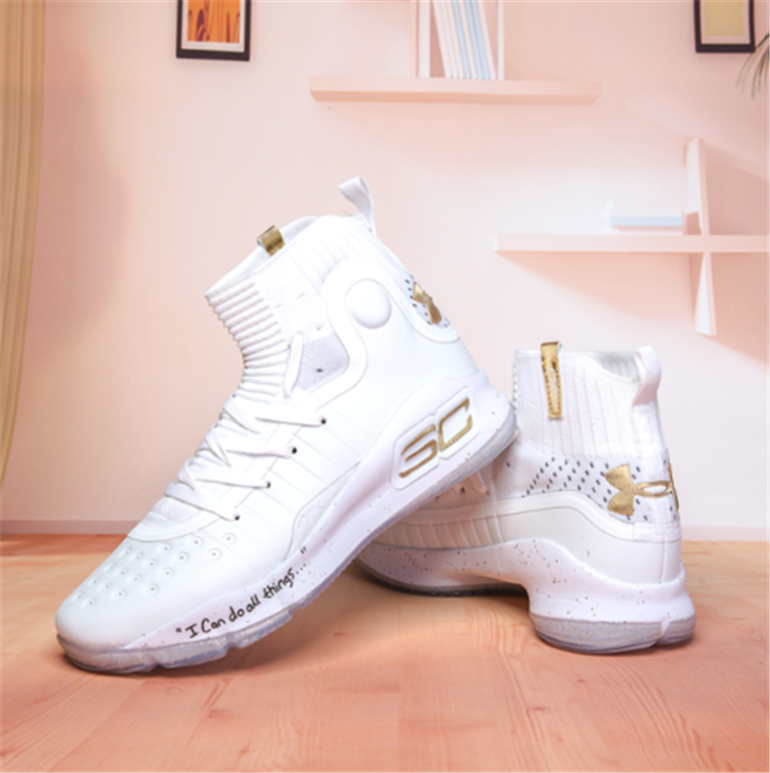 curry 4 white gold